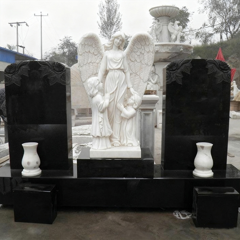 Pierre tombale combinée modulaire