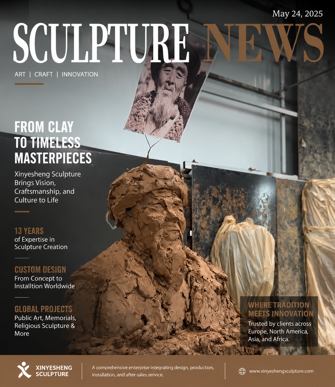 Comment la sculpture Xinyesheng apporte-t-elle l’art métallique personnalisé sur les marchés mondiaux ?