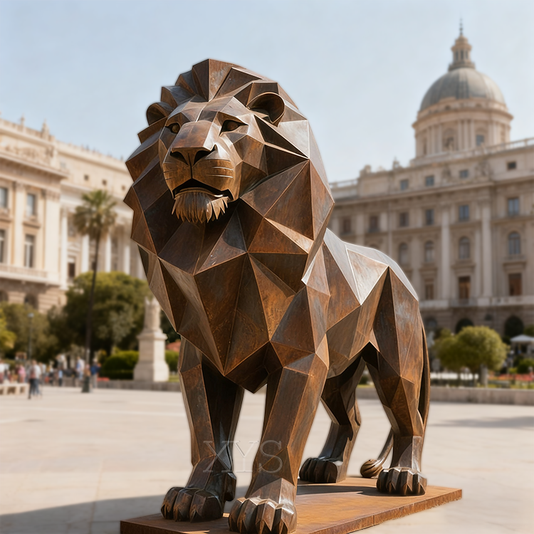 Pourquoi choisir l'acier patinable pour les sculptures d'animaux en plein air ?